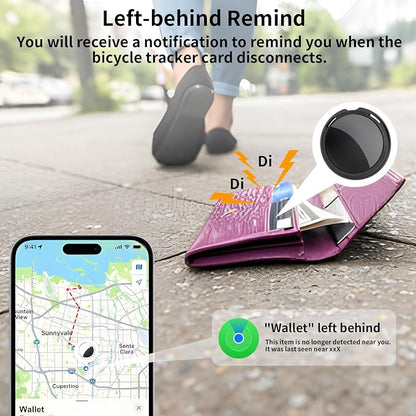 GPS Tracker for Vehicles No Subscription Works with Find My(iOS Only)Hidden | Magnetic Case Mini Car Locator Real-Time Global Tracking Device for Vehicles Motorcycles Waterproof Key Finder No Monthly Fee