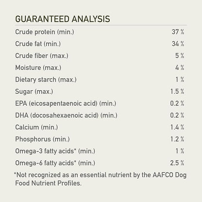 ORIJEN Grain Free High Protein Freeze Dried Dog Food & Topper Tundra Recipe 6oz Bag