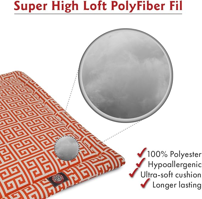 42" Towers Orange Crate Dog Bed Mat By Majestic Pet Products