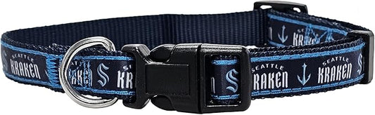 Pets First NHL Collar for Dogs & Cats. Adjustable, Cute, & Stylish! The Ultimate Hockey Fan Collar!