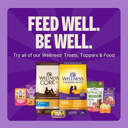 Wellness Kittles Crunchy Natural Grain Free Cat Treats, Salmon & Cranberries Recipe, All Life Stages, 6-Ounce Bag