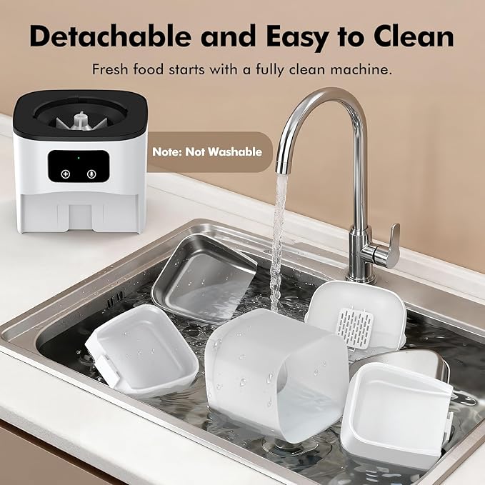 Automatic Cat Feeder 2 Cats, 6L/25 Cup Large Capacity Cat Food Dispenser with 2 Stainless Steel Bowls, 2.4G WiFi APP Timed Dry Food Feeder for Multiple Pets, Dual Power Supply, 10s Voice Recorder