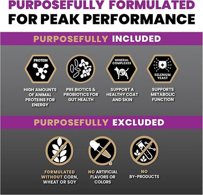 VICTOR Super Premium Dog Food – Professional Dry Dog Food – Super Premium Kibble with 26% Protein – Gluten-Free with Beef, Chicken & Pork Meals – for High Energy and Active Dogs & Puppies, 30lbs