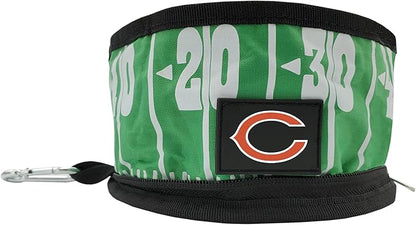 Pets First NFL Collapsible Pet Bowl