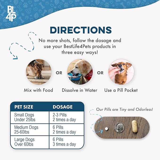 Dog Allergy Relief & Immune System Booster – Homeopathic Formula for Allergy Support & Skin Relief for Dog Itching – Helps with Sneezing, Runny Nose, Swelling, & Seasonal Allergies – 400 Tiny Pills