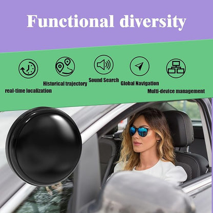 GPS Tracker for Dogs & Cats - No Monthly Fee, Waterproof Real-Time Tracking Collar for Pets, Kids,Luggage & Assets | 365-Day Battery Life |