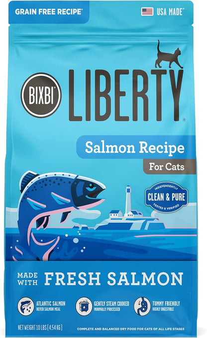 Liberty Dry Food Salmon Recipe for Cats, 10lb