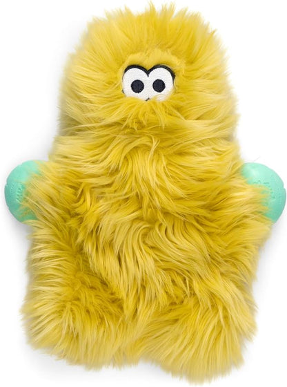 WEST PAW Rowdies Olaf Durable Plush Dog Toy with Reinforced HardyTex Fabric Hand Sewn Seams and Engaging Squeaker for Chewers and Cuddlers - Citrus