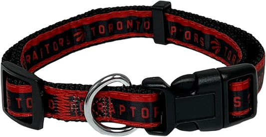 New & Improved Pets First NBA Toronto Raptors Dog & Cat Collar, Size Small Basketball Team Collar