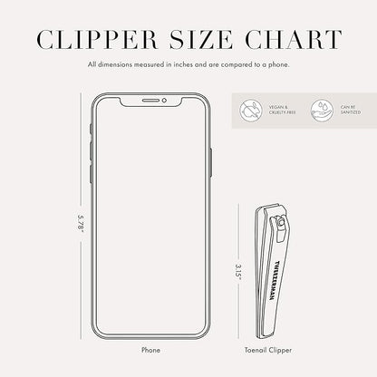 Tweezerman Stainless Steel Toenail Clipper