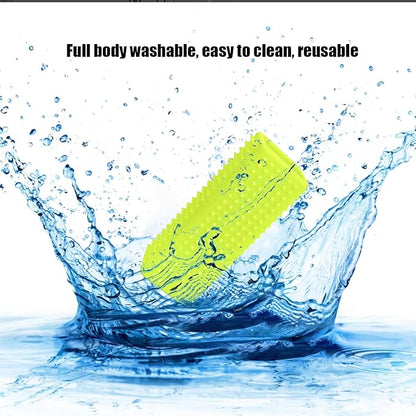  3 Pcs Pet Hair Remover,Silicone Dog Cat Hair Remover Block Roller Cleaner Brush for Interior, Furniture, Sofa，Carpets,Bedding