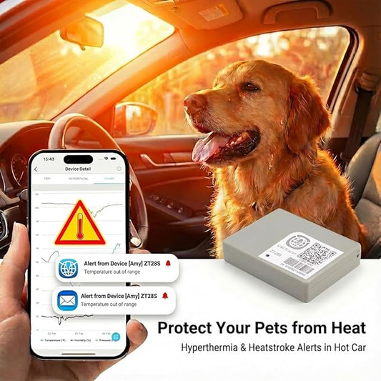 UBITracer Multi-Sensor GPS: in-Car Temperature Monitor + Accurate Car Tracker. Fast Recover Stolen Car. Alert Heatstroke. Long Battery. Low Subscription Fee; Free First Month Service.