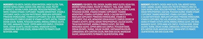 Meow Mix Seafood Favorites Chunks in Gravy Wet Cat Food Variety Pack, 2.75 Ounce (Pack of 12)
