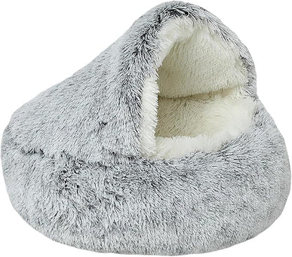 Cat Houses,Cat Beds for Indoor Cats,Cat Sleeping Bag,Small Cat Bed,Cat Condo,Cat Houses & Condos,Winter Warm Shell Semi-Closed Cat Litter Box,Pet Cat Bed,Semi-Enclosed Cat Litter Box