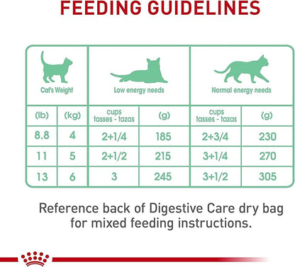 Royal Canin Feline Care Nutrition Digestive Care Adult Thin Slices in Gravy Cat Food, 3 oz (Pack of 24)