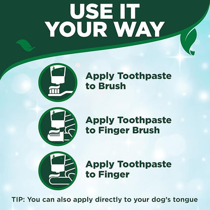 Vet’s Best Enzymatic Dog Toothpaste – Vet Formulated Dental Gel for Teeth Cleaning, Fresh Breath, Tartar Control, Plaque Remover & Oral Hygiene for Dogs, 3.5 oz