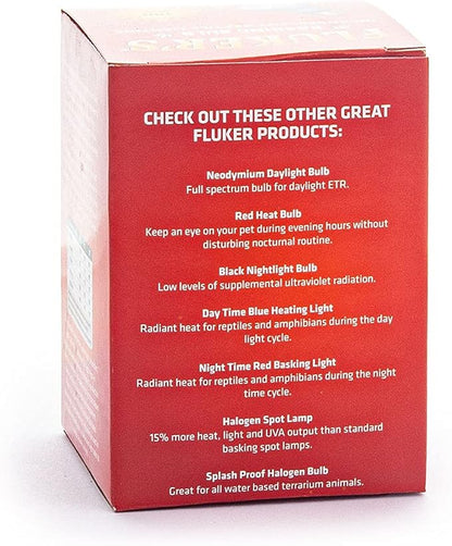 Fluker's Incandescent Basking Spotlight Bulbs for Reptiles Tanks,Reptile Heat Lamp Bulbs for Infrared Light,100-Watt,(Pack of 2)