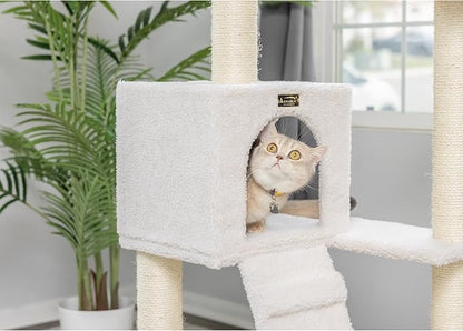 Armarkat B5301 53-Inch Cat Tree, Ivory