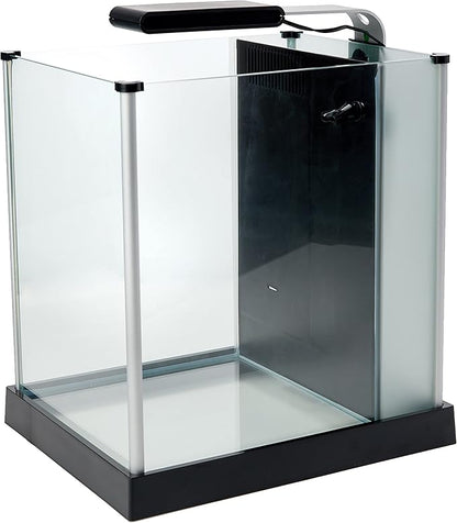 Fluval SPEC Freshwater Aquarium Kit, Aquarium with LED Lighting and 3-Stage Filtration, 2.6 Gallon, Black
