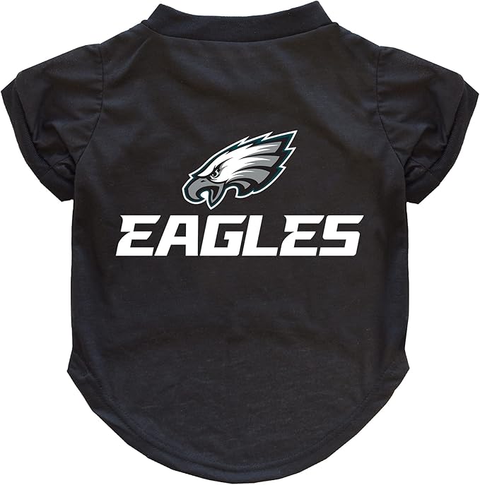 Littlearth NFL Philadelphia Eagles Pet T-Shirt, Team Color, Medium
