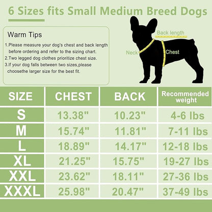 2 Pack Dog Sweater with Leash Ring, Warm Pet Clothes Thick Clothes Coat Fleece Dog Sweaters for Small Dogs Girl Boy Pullover Doggie Jacket for Fall Winter (Blue,Green, Small)