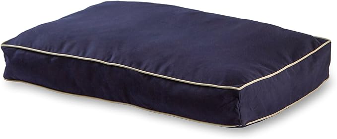 Happy Hounds Stella Indoor/Outdoor Rectangle Reversible Cat Bed - Navy