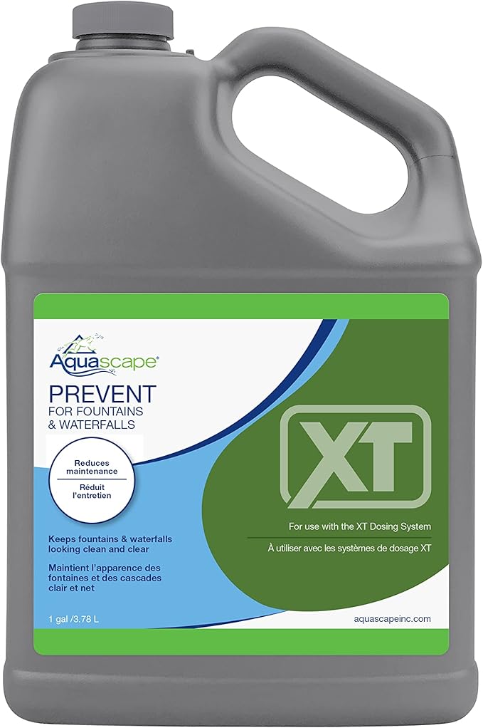 Aquascape Prevent Water Treatment for Smart Fountain Dosing System XT, 1 Gal / 3.78L, 40057