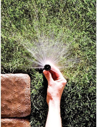 Rain Bird 1804HV15PR Pressure Regulating (PRS) High-Efficiency Professional Pop-Up Sprinkler, 0° - 360° Adjustable Pattern, 12' - 15' Spray Distance, 4" Pop-up Height