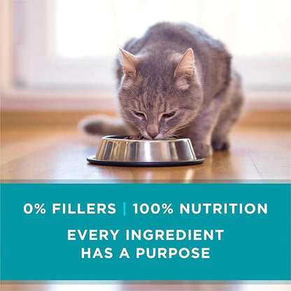 Purina ONE Natural, Grain Free Wet Cat Food Pate, Chicken Recipe - (Pack of 48) 3 oz. Pull-Top Cans
