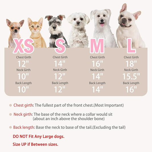 PUPTECK Print Dog Easter Dress Pet Costumes Apparel with Cute Bowtie Puppy Clothes Outfit, Rabbit, M