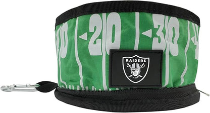 Pets First NFL Collapsible Pet Bowl