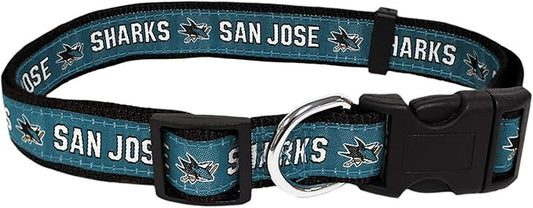 Pets First NHL Collar for Dogs & Cats. Adjustable, Cute, & Stylish! The Ultimate Hockey Fan Collar!