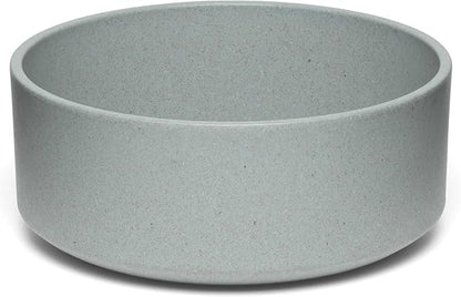 Loving Pets - Dolce Bamboo - Eco-Friendly Pet Bowls & Dishes for Dog, Cats, Puppy Food and Water Dish -Sustainable and Dishwasher Safe, Made with Real Bamboo (Medium, Slate-Grey)