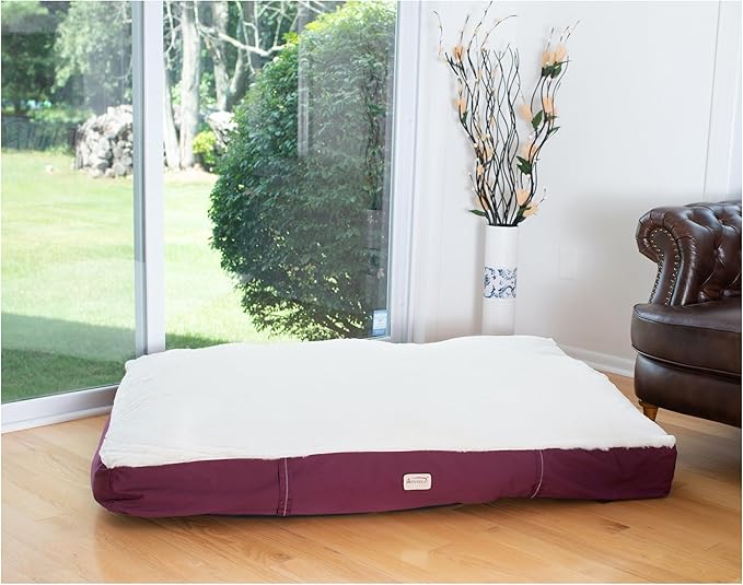 Armarkat Pet Bed Mat 39-Inch by 28-Inch by 7-Inch, M02HJH/MB-Large, Ivory ARMARKAT-M02HJH/MB-L