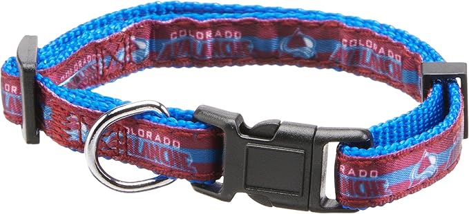 Pets First NHL Collar for Dogs & Cats. Adjustable, Cute, & Stylish! The Ultimate Hockey Fan Collar!