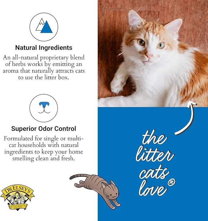 Dr. Elsey's Litter Box Attractant - Ultra Litter Attractant - 20 oz Pouch - Feline Behavior Modification & Training Tool