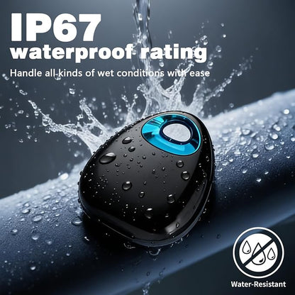 GPS Tracker for Dogs & Cats – Waterproof, Lightweight, Mini Real-Time Pet Locator with 1-Year Battery, No Subscription or SIM Required, Track History, iOS & Android Compatible Now 2026