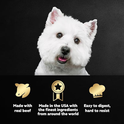 Cesar Wet Dog Food Steak Lovers Variety Pack,Adult,Wet Food for Dogs with Real Meat,3.5 oz Easy Peel Trays,36 Count (Pack of 2)