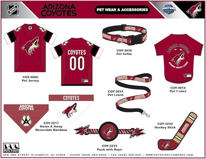 Pets First NHL Collar for Dogs & Cats. Adjustable, Cute, & Stylish! The Ultimate Hockey Fan Collar!