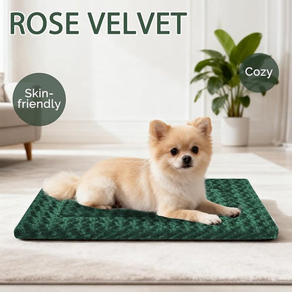 Dog Bed Mat – Soft & Comfortable Dog Kennel Pad for Crate – Durable Crate Bed & Mat for Dogs & Cats – Ideal for Crate, Kennel, and Home Use