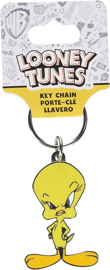 Plasticolor 4225 Tweety Bird Enamel Keychain