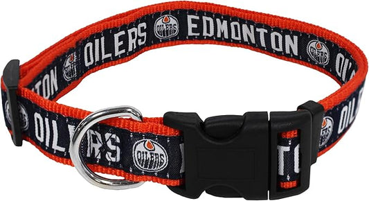 Pets First NHL Collar for Dogs & Cats. Adjustable, Cute, & Stylish! The Ultimate Hockey Fan Collar!