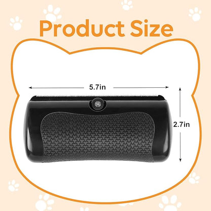 Groompro Deshedding Brush, Deshedding Dog Brush for Cats, Dogs, Rabbits, Horses, Ergonomic Pets Groomer that Relieves Pet Itchiness, Effectively Removes Undercoat & Loose Hair