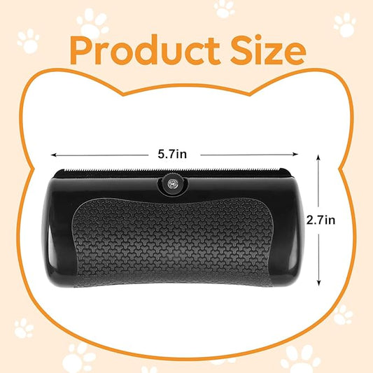 Groompro Deshedding Brush, Deshedding Dog Brush for Cats, Dogs, Rabbits, Horses, Ergonomic Pets Groomer that Relieves Pet Itchiness, Effectively Removes Undercoat & Loose Hair