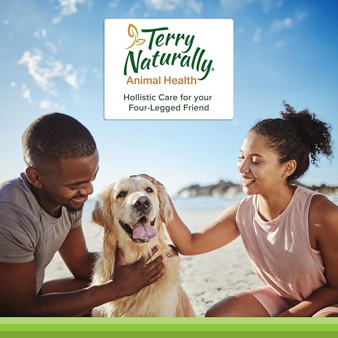 Terry Naturally Omega Skincare - Canine Skin Health Pet Supplies - Skin Support for Dog's Health - Omegas for Animals - Pet Skincare Supplements - 8 fl oz