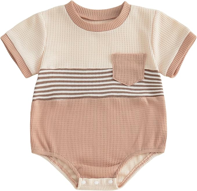 Baby Girl Summer Clothes Dog Bubble Romper Newborn Infant Plaid Onesie Spring Summer Toddler Bodysuit Clothes