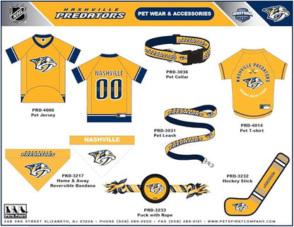 Pets First NHL Collar for Dogs & Cats. Adjustable, Cute, & Stylish! The Ultimate Hockey Fan Collar!