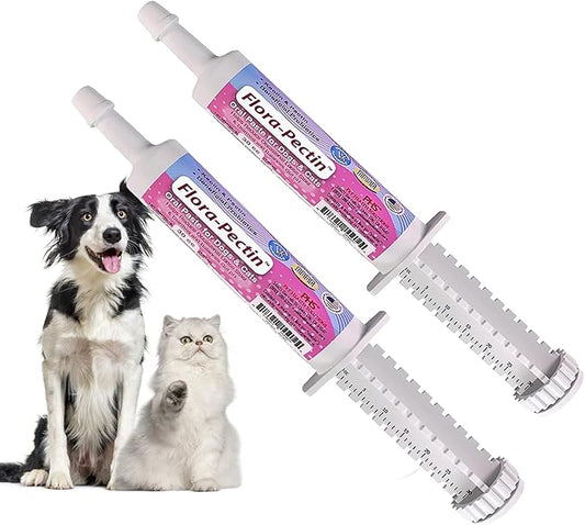 Oral Paste for Dogs & Cats-Helps Reduce Occasional Loose Stool & Diarrhea, Balance Gut pH, Support Normal Digestion & Intestinal Flora-Fast Acting (60 CC - Tasty Chicken Flavor) - 2 Pack
