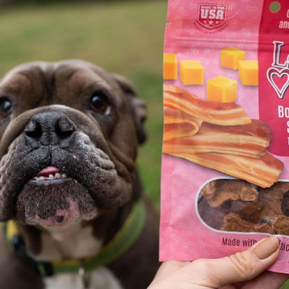 Loving Pets Soft Jerky Dog Treats – Real USA-Sourced Meat Dog Snacks for Training, Puppies & Everyday Reward – Soft, Chewy Dog Treats for Small, Medium & Large Dogs – Wheat & Corn Free