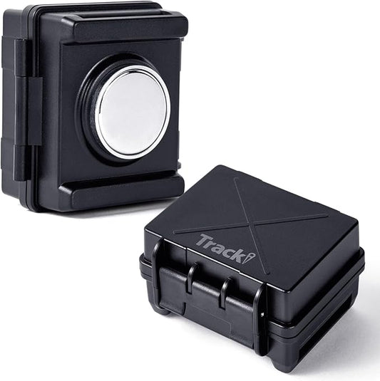 Tracki Waterproof Magnetic Mini Box and 3500mAh Battery Extender - Compatible with Tracki Universal GPS Tracker for Vehicles